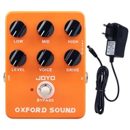 JOYO JF-22 Oxford Sound Clean Distortion Guitar Effect Pedal True Bypass 70s Classic British Rock Gu