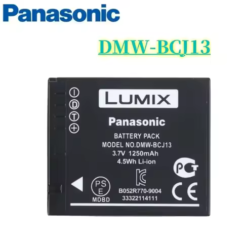 Original DMW-BCJ13 DMW BCJ13 DMWBCJ13 BP-DC10 BPDC10 Camera Battery 1250mah for Panasonic Lumix DMC-