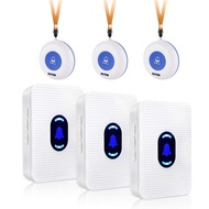 Daytech Daytech Caregiver Pagers Wireless Emergency Smart Call Button for Elderly Senior Patient Per