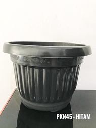 Pot Kembang | Pot Bunga | Pot Plastik | Pot Bunga Besar PKN45Hitam