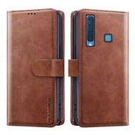 Wallet Phone case for amsung Galaxy A9 2018 A920F A920 SM-A920F Case 6.3" with Card Holder Magnetic 