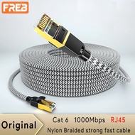 Ethernet Cat6 Stronger Nylon Braided High Speed UTP CAT 6 RJ45 Network Patch For PS PC Laptops Internet Modem Router