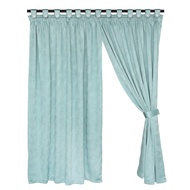 Eurotex Dim Out Curtain Block 90% Sunlight 3 Ways Hanging Options (1 Piece) 2206
