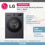LG 8KG / 9KG | Front Load Washing Machine (White / Black) (FB1208S6W / FB1209S6M)