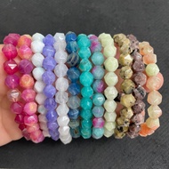 Friendship bracelet / Friendship stone bracelet / Hexagone stonenatural free greeting quotes