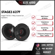 JBL Stage3 627F 6.5" 2-Way 225Watts Peak Power Coaxial Car Speakers
