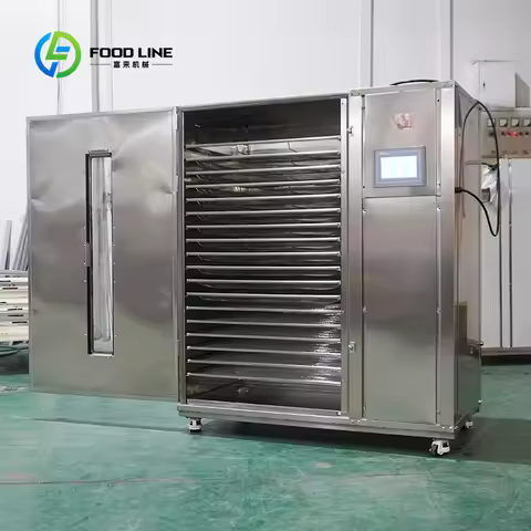 Industrial 18 Trays Commercial Food Dryer Drying Vegetables Dehydrated Fruit Dehydration Machine Cus