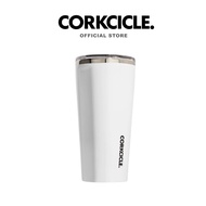 Corkcicle Water Bottle 16 oz (475 ml) Tumbler | White Keeps Cold 9hrs Portable Glass