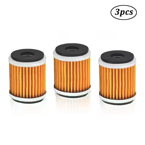 2Pcs/3Pcs Oil Filters Element Fuel Filter For Yamaha WR250F 450F WR250X 250R YZ250F YFZ450 YZF R125 