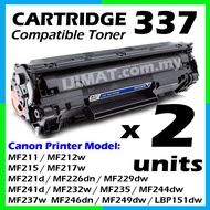 2 Units Compatible Laser Toner Canon 337 / Cartridge 337 High Quality Compatible Toner Cartridge For