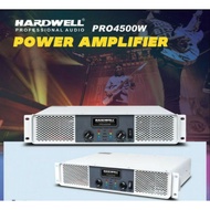 Power Hardwell PRO 4500 B ORIGINAL POWER Amplifier Hardwell PRO 4500w ORIGINAL 450watt X2