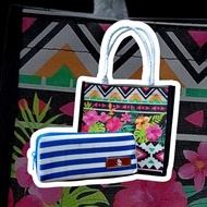 Mini Wick Bag 1 set canvas pencil case