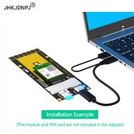 M.2(M.2) 3G/4G/5G Module to Type C /USB 3.0 Adapter with NANO SIM card Slot for RM500Q/RM500U /GM800