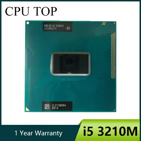 Intel Core i5 3210M SR0MZ 2.5GHz Dual-Core Quad-Thread Laptop CPU notebook Processor Socket G2 / rPG