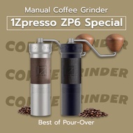 1Zpresso ZP6 Special Coffee Grinder 1Zpresso ZP6S Manual Hand Ground Beans