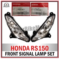 HONDA RS150 - 100% Original FRONT Signal Lamp Set - 1 SET - [33195-K56-M01] [33190-K56-M01]