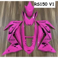 🔥MAGIC BOY COVER SET CUSTOM HONDA RS150 V1/V2 WINNER PINK💖