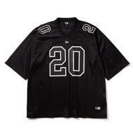 Black Mesh Football Jersey