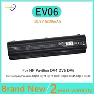EV06 Laptop battery For HP Pavilion DV4 DV5 DV6 G50 G61 G60 G71 For Presario CQ40 CQ41 CQ45 CQ50 CQ6