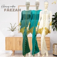 KEBARUNG MODERN FAEZAH,KEBARUNG SULAM,BAJU KURUNG SULAM,BAJU RAYA 2022,BAJU TUNANG NIKAH WHITE SKY B