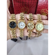PROKING Ladies Analog Gold Watch Stainsteel Band Jam Tangan Perempuan