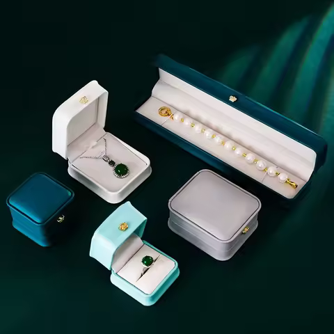 Spot Crown Buckle Jewelry Box High End Jewelry Storage Box Jewelry Box Jewelry Box Ring Necklace Box