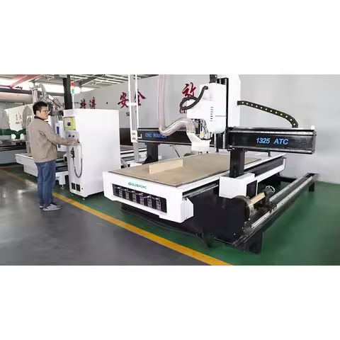 3D Woodworking 5 Axis Cnc Wood Carving Machine Milling Atc 5 Axis Cnc Router Machine for Wood