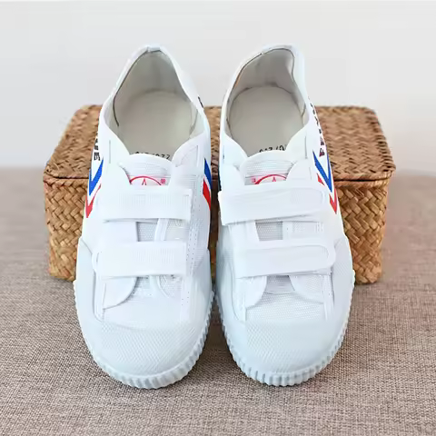 Feiyue Martial Arts Shoes Running Training Sports for Men And Women Students Fitness Examination Mor