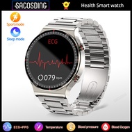 2023 New ECG+PPG Smart Watch Men Health Monitor Heart Rate Blood Pressure Watch IP67 Waterproof Sports Smartwatch Men For