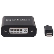 Active Mini DisplayPort to DVI-I Adapter, Mini DisplayPort Male to DVI-I Dual-Link Female, Black