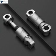 HCYEOU Brass Keychain, Ultra-light Portable Titanium Alloy Keychain,  360° Rotatable EDC Keyring Out
