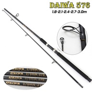 Legendary DAIWA 576 MW 2-piece reel fishing rod, 10kg fish load, all sizes 1m8 to 3m - HM2K MALL