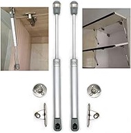 Kitchen Cabinet Door Hinge - Gas Strut Lid Stay Support, Soft Close, 150N/33lb/15KG [2 Pack]