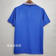 95-96 British Everton Retro Jersey Ferguson Canchel Skilimpa Everton Classic Home