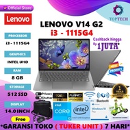 laptop lenovo v14 g2 - i3 1115g4 8gb 512ssd w10 pro 14.0fhd - +sleevecase 12gb/512ssd