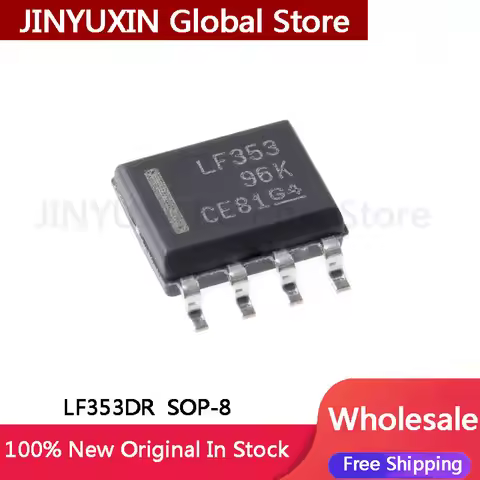 20pcs LF353DR LF353M LF353 SOP-8 In Stock Chip Wholesale