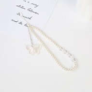 Raimondo Tali Telepon DIY Dekorasi Tas Headset Aksesori Rantai Telepon Manik-manik Hati Kreatif Pend