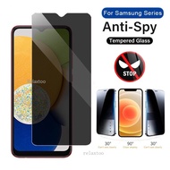 Anti-spy glass for samsung galaxy a34 protective glass screen protector on samsunga34 galaxya34 a 34