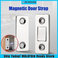 Strong Magnet Cabinet Door Concealed Hidden Wardrobe Lock Catch Ultra Thin Door Closing Latch Kabinet Almari 磁吸柜门