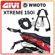 WMOTO XTREME 150i Original HEAVYDUTY RACK GIVI SRV Rack untuk WMOTO XTREME 150i Monorack GIVI Motosi
