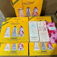 L’occitane歐舒丹黃色煙火護手霜三件套