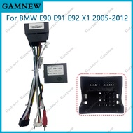 Car 16pin Wiring Harness Adapter Canbus Box Android Radio Power Cable For BMW 3 Series E90 E91 E92 X