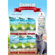 Sand TOFU CAT LITTER Sand Eco-Friendly CAT Cage Sand - 8 Liter