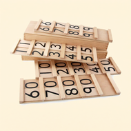 ของเล่นการศึกษาต้นทาง Can Smarter Seguin Board Montessori Math Educational Toys Wooden Early Educati