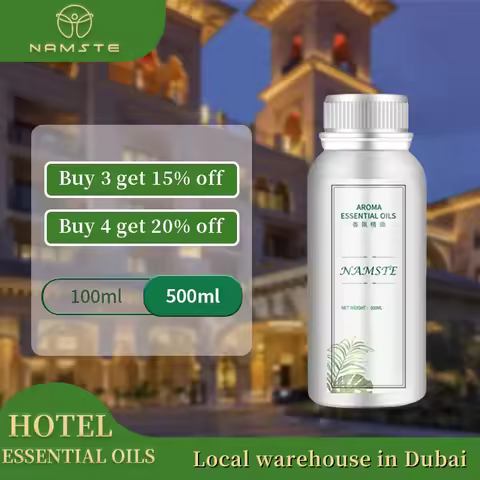 500ML NAMSTE Scented Oils Home Air Freshener Device Electric Aromatic Oasis Plant Extract Essential 