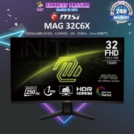 MSI MAG 32C6X 31.5" FHD VA 250Hz 1ms Gaming Monitor