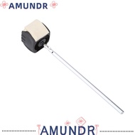 AMUNDR ​Drum Pedal Beater, Felt&Stainless steel ​Handle Design Bass Drum Pedal Beater, Durable ​Drum