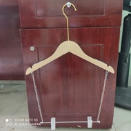 HANGER SET FOR ADULT SHOULDER 38CM - wooden coat hanger for fashion shop