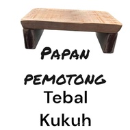 Papan Pemotong Kayu Tradisional  untuk Daging, Sayur dan Lain-lain - Kitchenware papan  pemotong lan