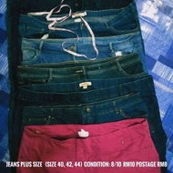 Seluar Jeans Size Xs To 5xl